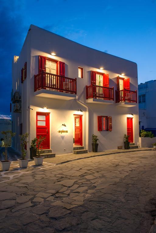 Orpheas Rooms Mykonos Town エクステリア 写真
