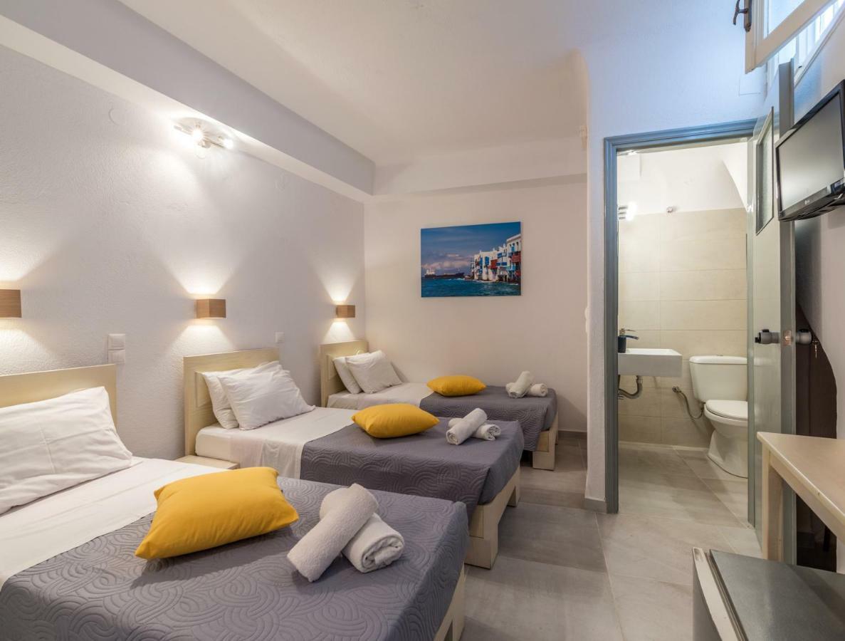Orpheas Rooms Mykonos Town エクステリア 写真